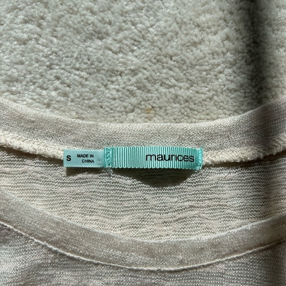 Knit Sheer Top - Picture 3 of 4